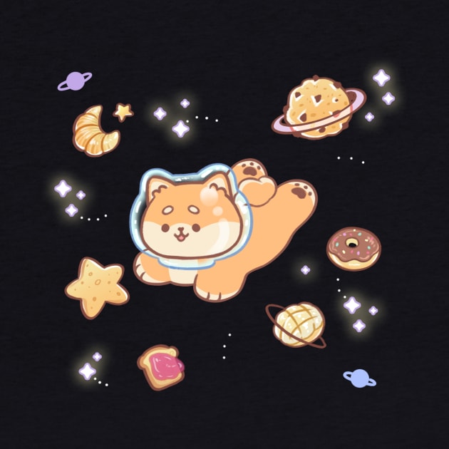 Cute Shiba Pastry Universe by Kukoo.Kat